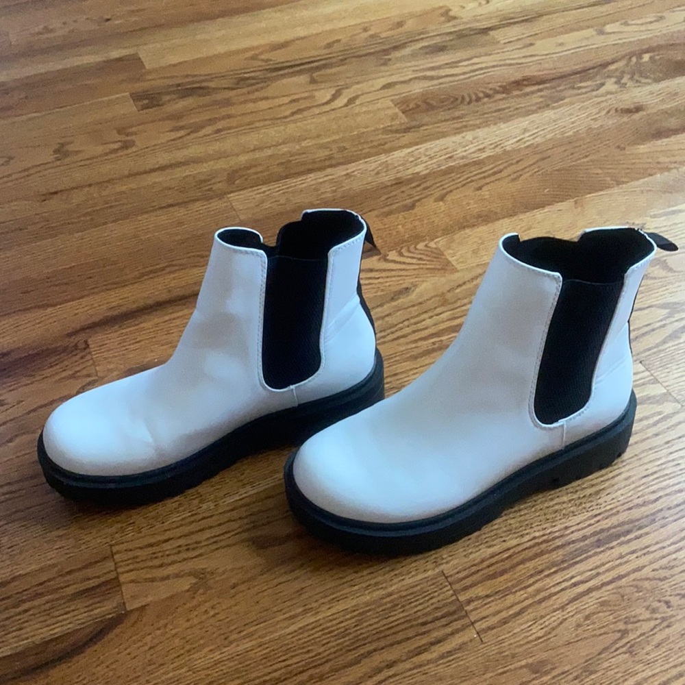 White Booties